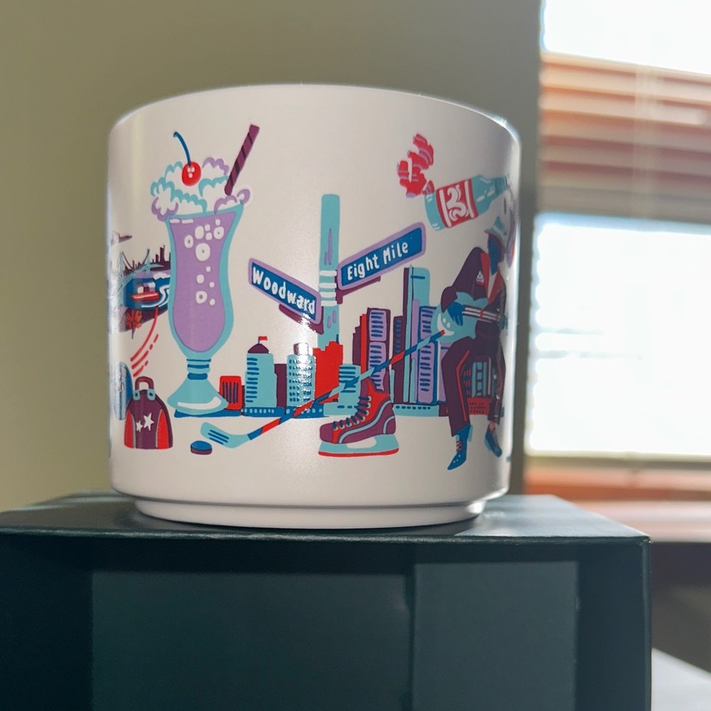 Starbucks Discovery Series Detroit Mug with Vibrant Colors - Picture 3 of 3
